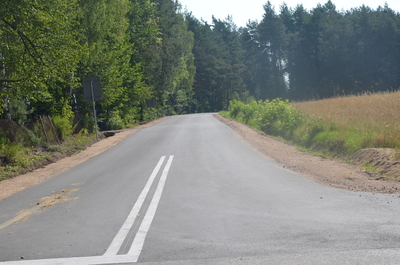Droga w miejscowości Daniłowo [400x265]