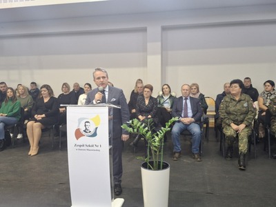 Ślubowanie klasy mundurowej w "Rubinku"