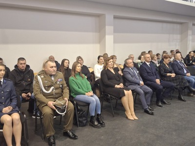 Ślubowanie klasy mundurowej w "Rubinku"