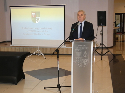 Otwarcie drogi na odcinku Szulborze Wielkie - Zuzela