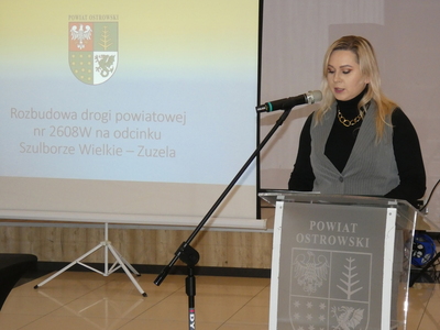 Otwarcie drogi na odcinku Szulborze Wielkie - Zuzela