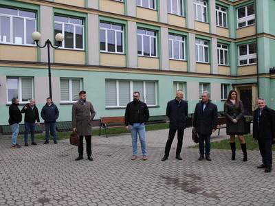 Odbiór końcowy zadania Modernizacja budynku Zespołu Szkół Nr 1 w Ostrowi Mazowieckiej