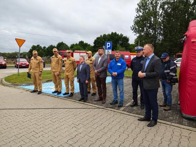 Ćwiczenia „BUG 2025” – Ratowniczy sprawdzian na moście w Łęgu Nurskim.