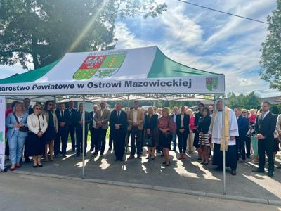 Uroczysty odbiór drogi powiatowej Białe-Szczepanowice - Kamieńczyk-Ryciorki 