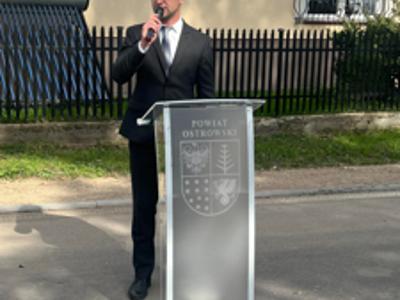 Uroczysty odbiór drogi powiatowej Białe-Szczepanowice - Kamieńczyk-Ryciorki 