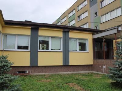 Budynek Bursy Szkolnej z zewnątrz