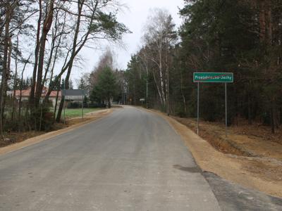 Odbiór końcowy prac na drodze powiatowej w gminie Andrzejewo 