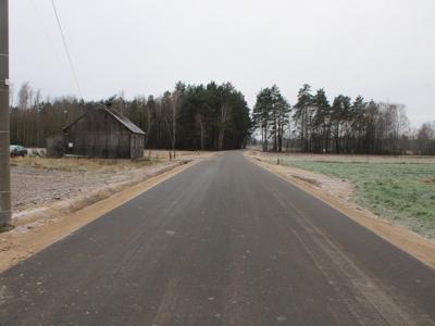 Odbiór końcowy prac na drodze powiatowej w gminie Andrzejewo 