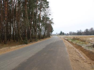 Odbiór końcowy prac na drodze powiatowej w gminie Andrzejewo 