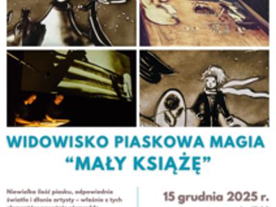 PLAKAT WIDOWISKO MAŁY KSIĄŻE