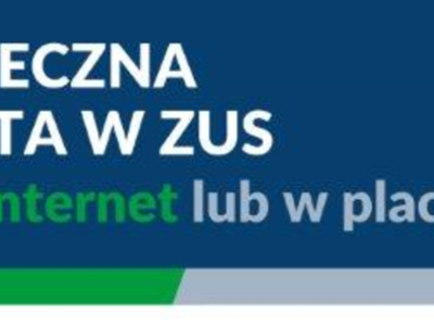 Plakat informujący o e-wizycie