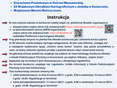 Plakat konkursu 