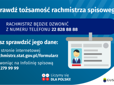 informacja jak sprawdzić tożsamość rachmistrza