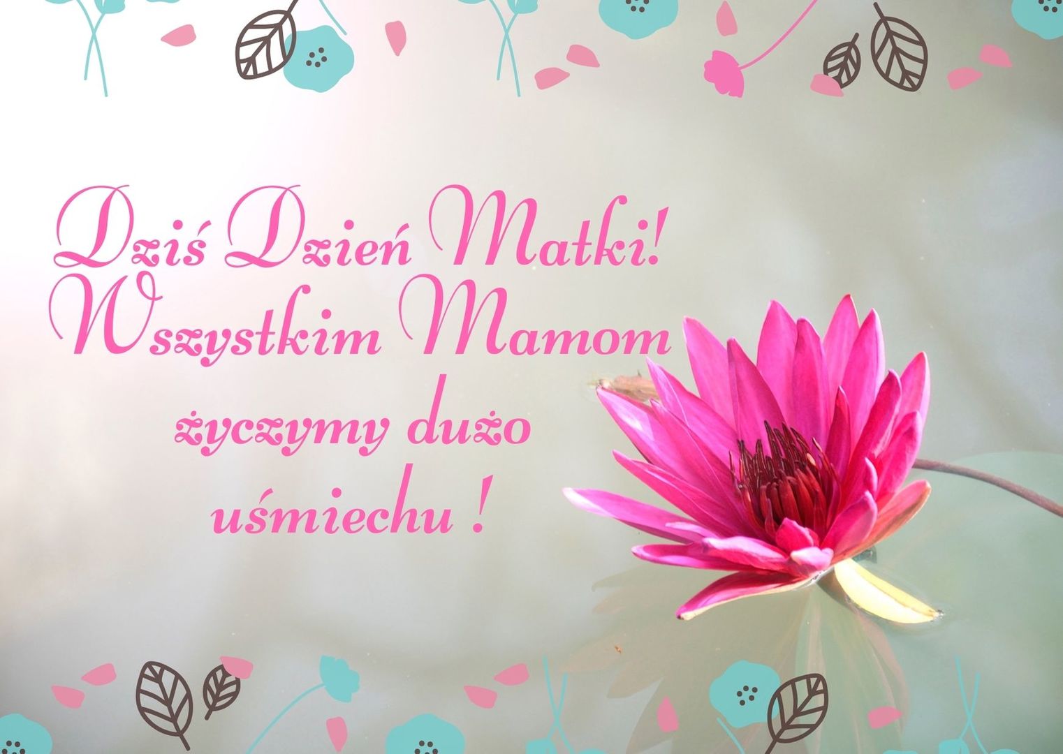 Życzenia z okazji Dnia Matki