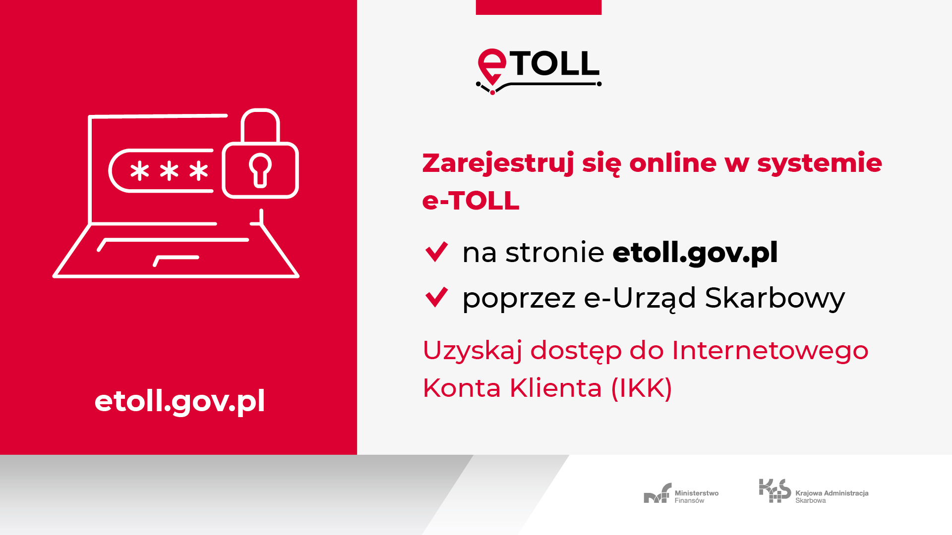 Baner promujący system 