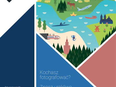 Plakat informujący o konkursie