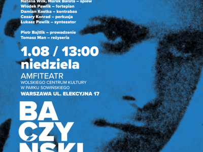 Plakat informujący o koncercie