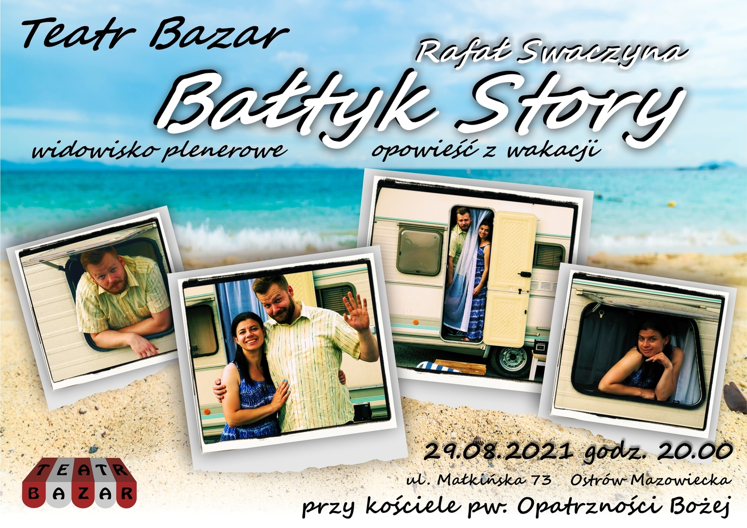 Plakat promujący widowisko