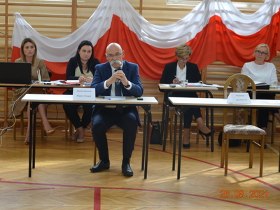 Przemawia Starosta Ostrowski