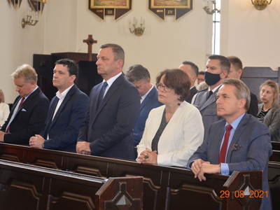 Uczestnicy Mszy