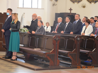 Uczestnicy Mszy