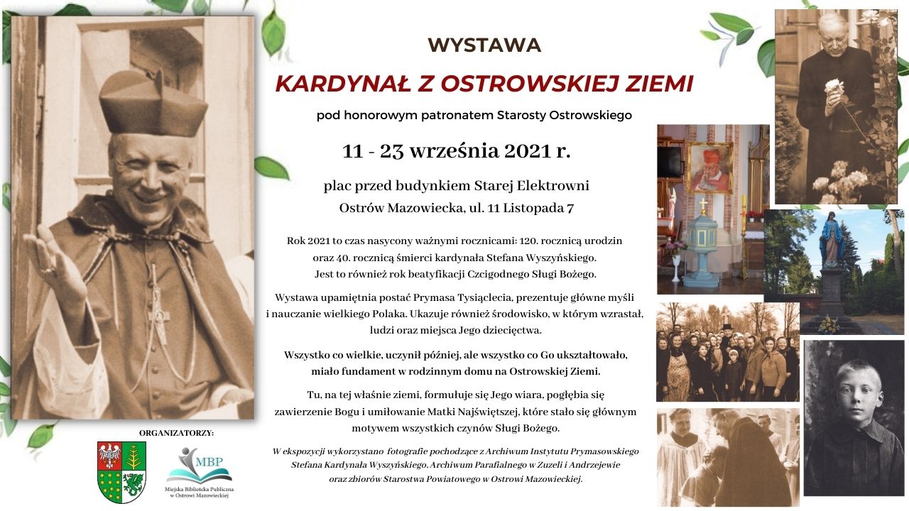 Plakat prezentujący wystawę 