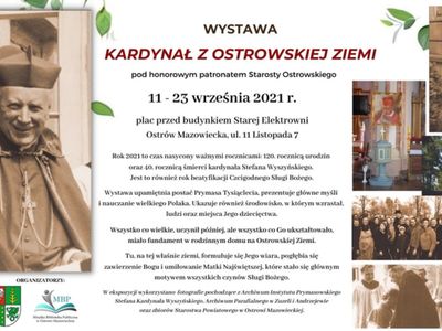 Plakat prezentujący wystawę