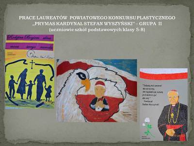 Prace plastyczne laureatów konkursu grupa II