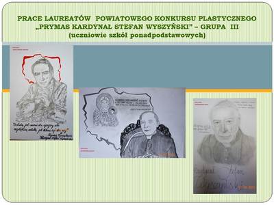 Prace plastyczne laureatów konkursu grupa III