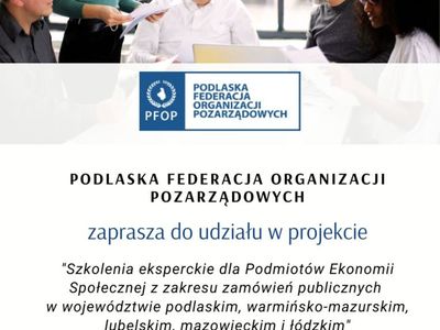 ulotka informująca o Projekcie