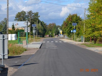 Przebudowana droga relacji Prostyń - Treblinka