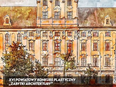 plakat informujący o konkursie