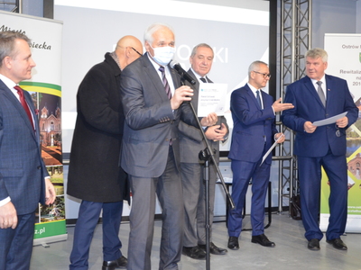 Wicestarosta Józef Rostkowski dziękuję za otrzymaną promesę 