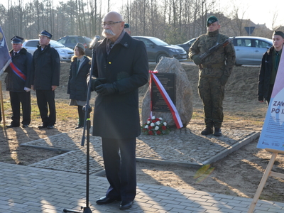 Przemawia Starosta Ostrowski