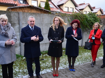 uroczyste otwarcie placówki KRUS