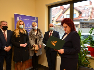 uroczyste otwarcie placówki KRUS
