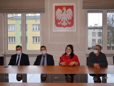 Delegacja tureckiej szkoły 