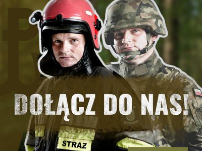 Plakat informujący o naborze do 5 MBOT