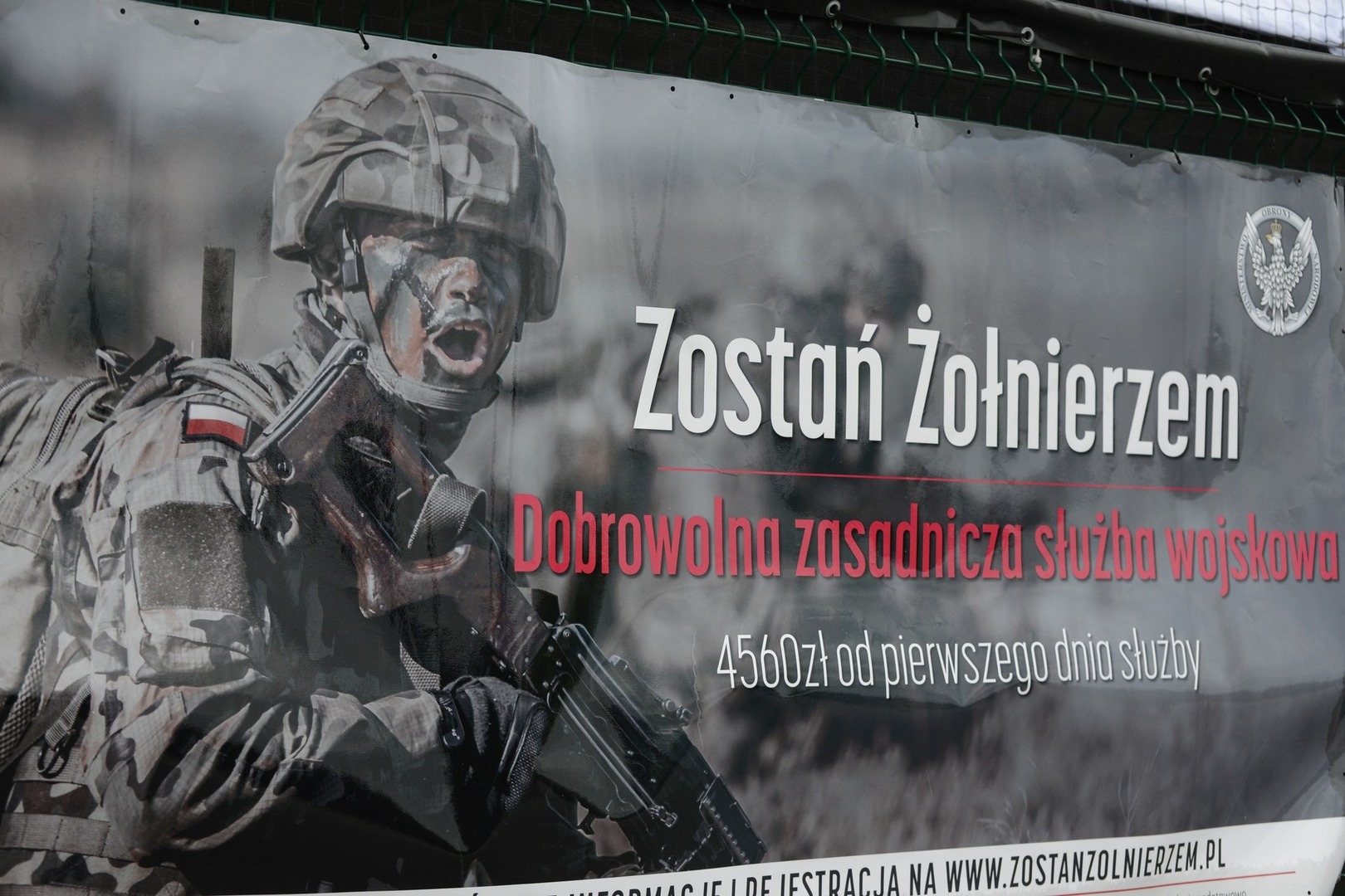 Plakat zostań żołnierzem