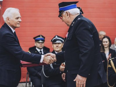 gratulacje dla Straży Pożarnej 