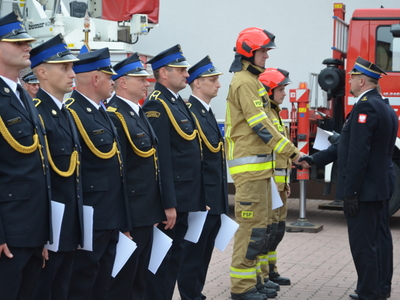 uroczystość Powiatowych Obchodów Dnia Strażaka 
