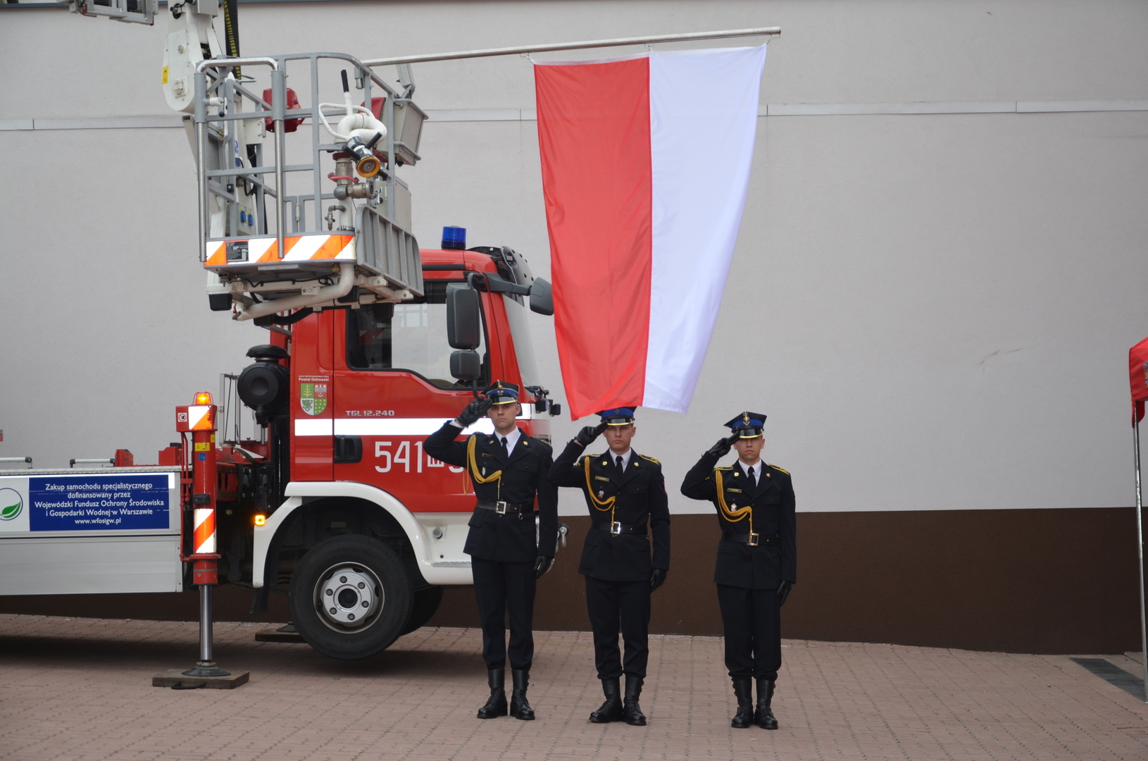 uroczystość Powiatowych Obchodów Dnia Strażaka 