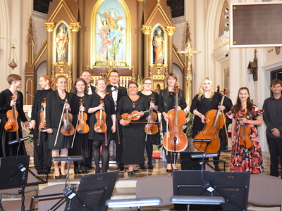 Muzycy w trakcie XVIII Międzynarodowego Festiwalu Kameralistyki Sacrum et Musica