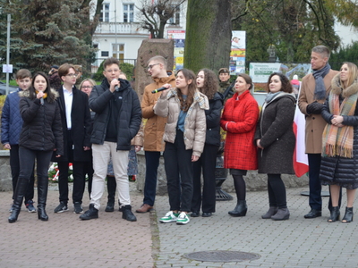 Część artystyczna podczas uroczystości 