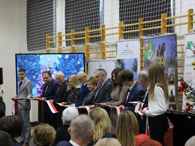 Uroczyste otwarcie sali gimnastycznej w "Ekonomiku"