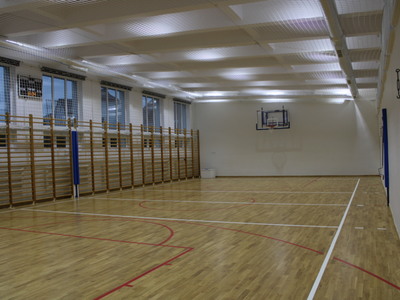 Wyremontowana sala gimnastyczna w Ekonomiku 