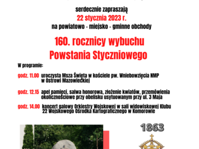 Plakat informujący o wydarzeniu
