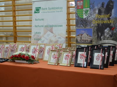 Uroczystość w ZS Nr 2 w Ostrowi Mazowieckiej