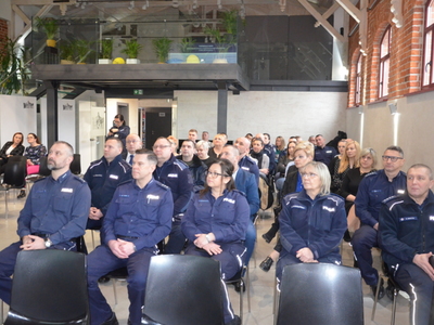 Roczna odprawa ostrowskich policjantów