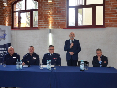 Roczna odprawa ostrowskich policjantów
